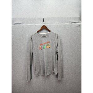 Brooks Long-Sleeve Christmas Graphic Tee Mens XXL